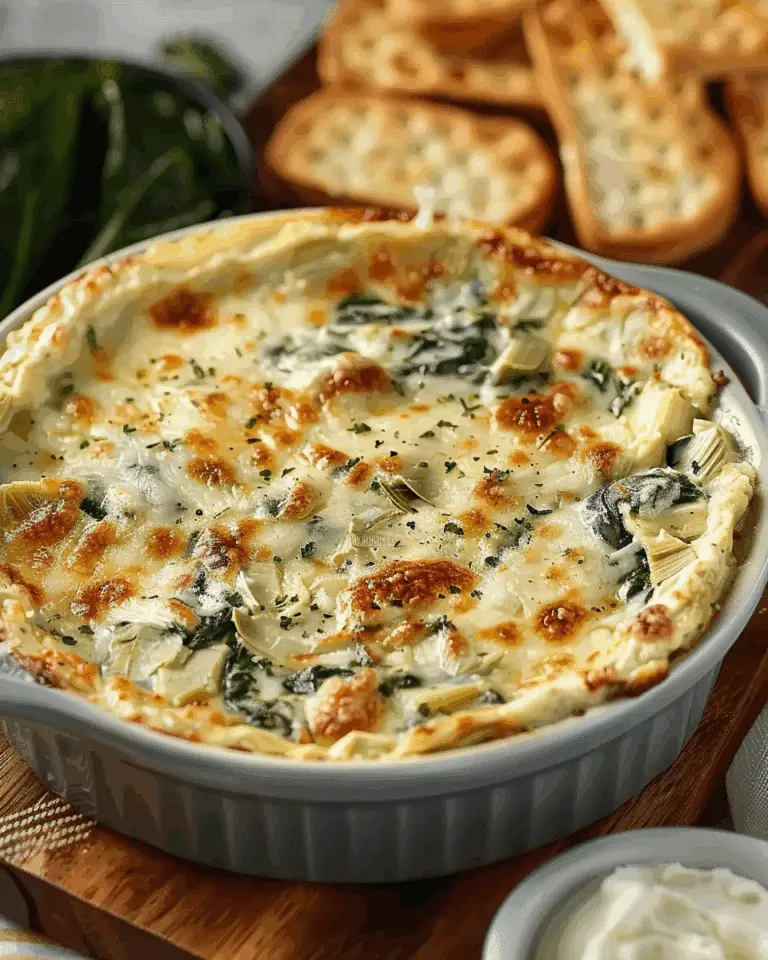 Olive Garden Artichoke Spinach Dip