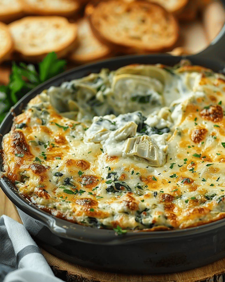 Olive Garden Artichoke Spinach Dip