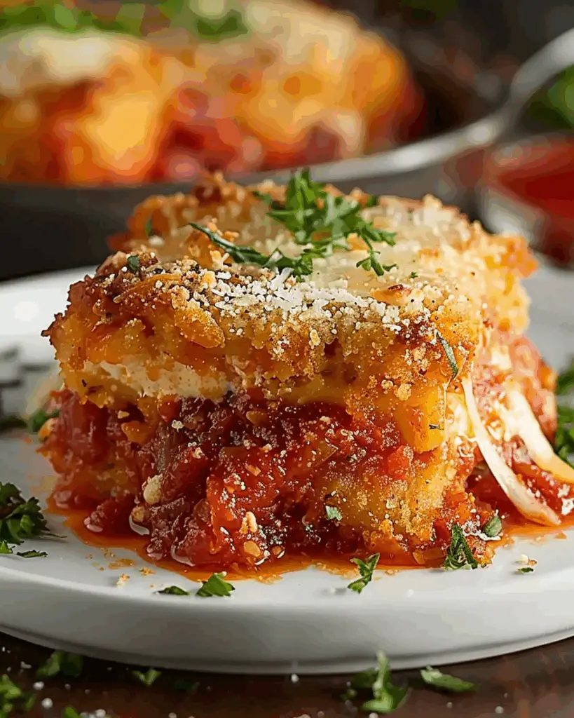 Olive Garden Fried Lasagna