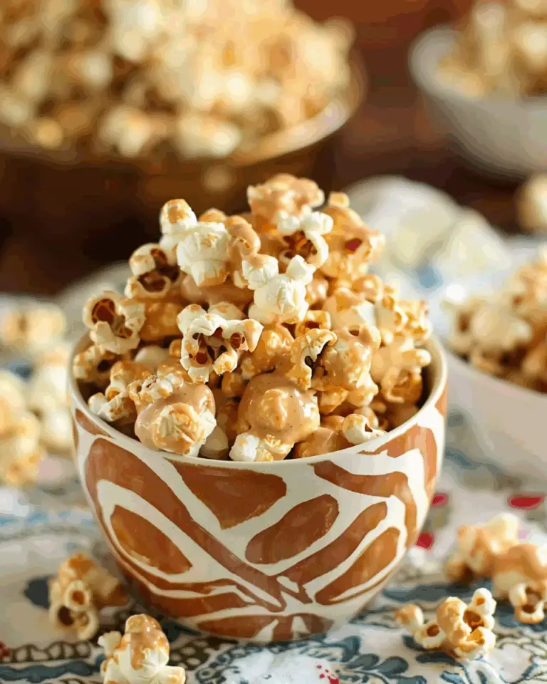 Gourmet Peanut Butter Popcorn