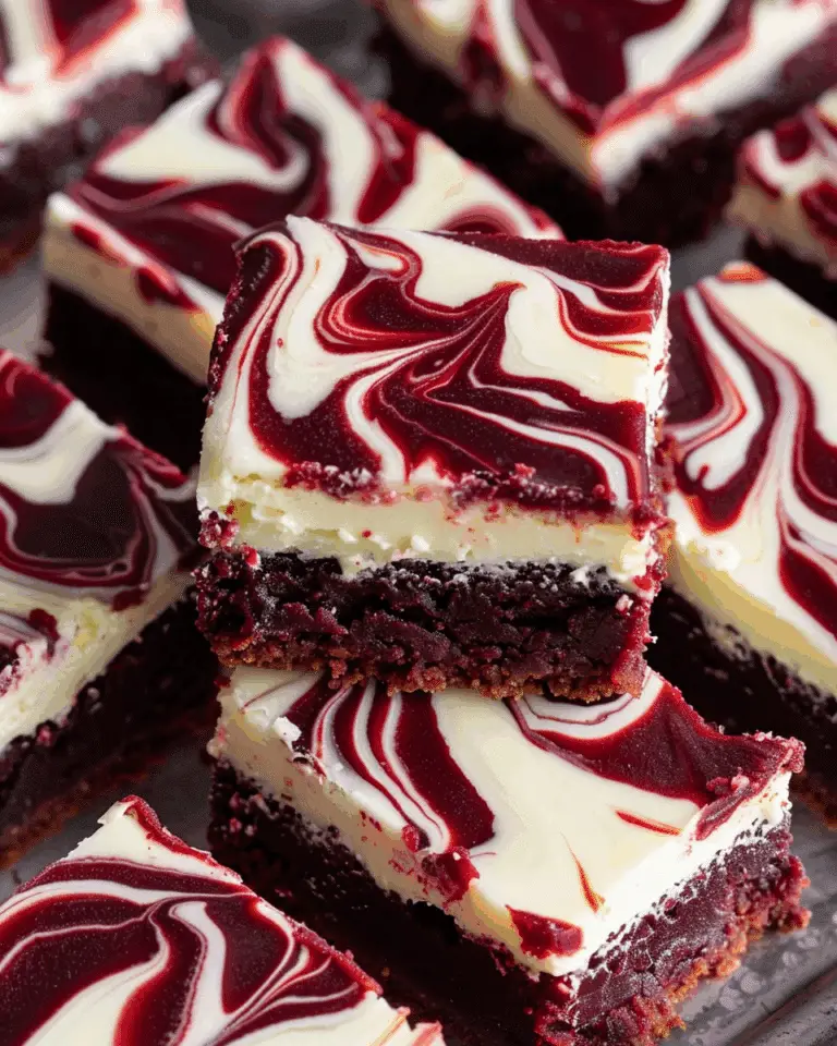 Red Velvet Cheesecake Brownies