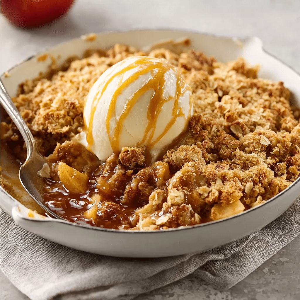 Homemade Apple Crisp Recipe