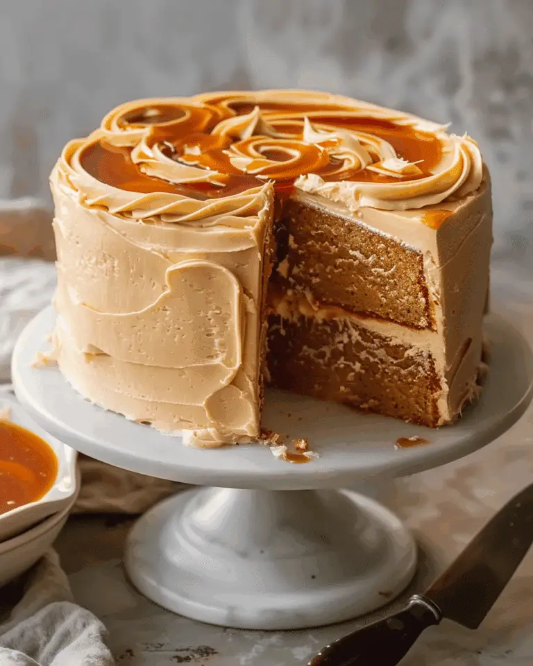 Salted Caramel Cake (Soft, Moist & Easy)