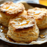 Salted Honey Butter Buttermilk Biscuits