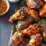 Grilled Chicken Wings (SUPER CRISPY!)