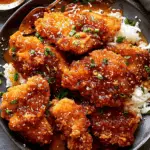 Baked Crunchy Hot Honey Chicken