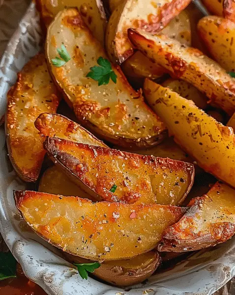 Oven Baked Potato Wedges