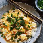 Soft Tofu with Silky Egg Sauce