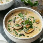 Thai Coconut Mushroom Soup