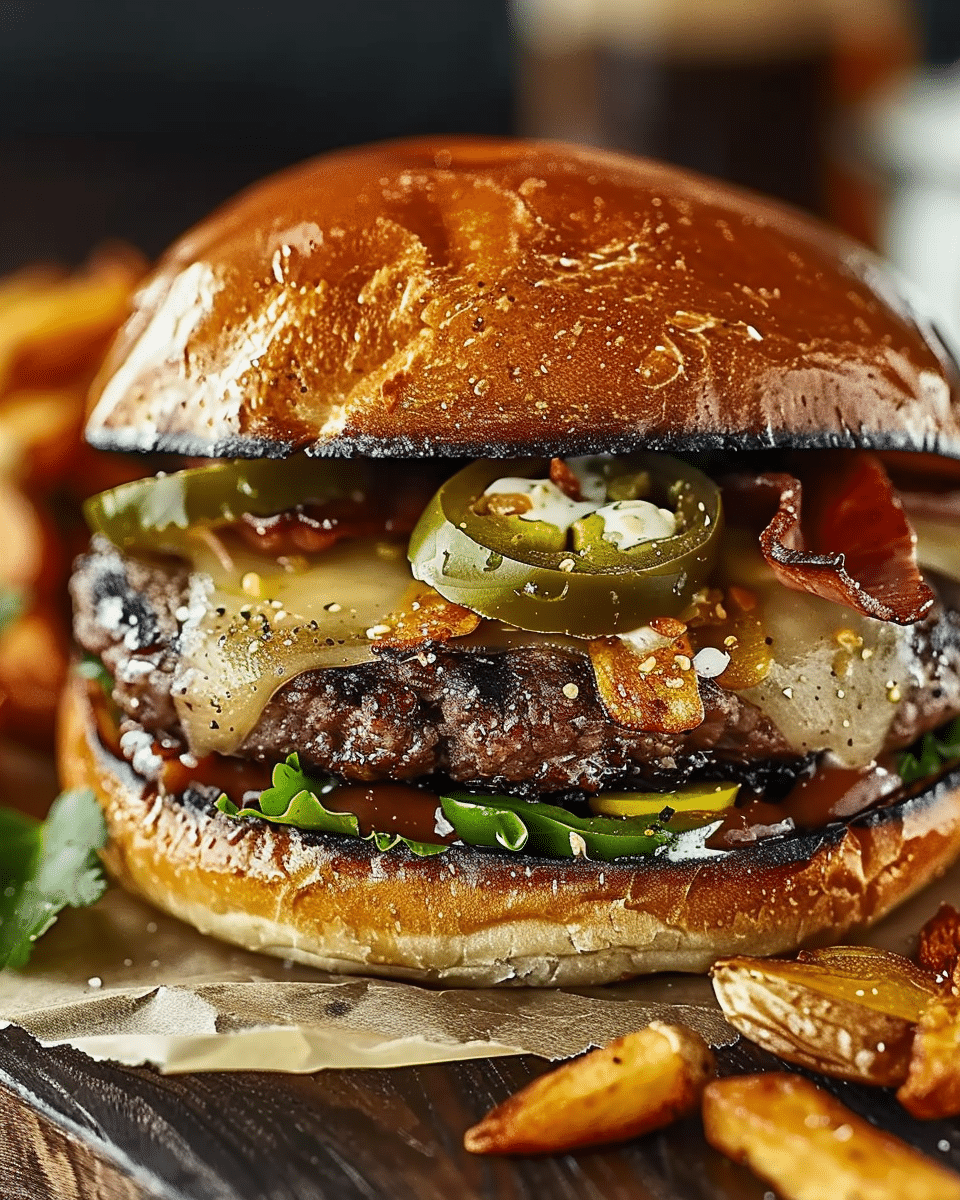 Sizzling Jalapeno Swiss Burgers For Summer Grilling Fun