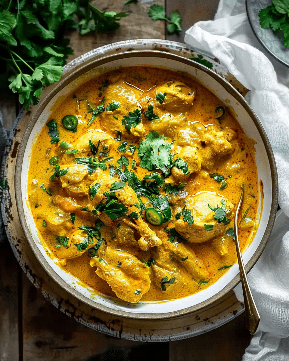 Slow Cooker Chicken Korma Recipe