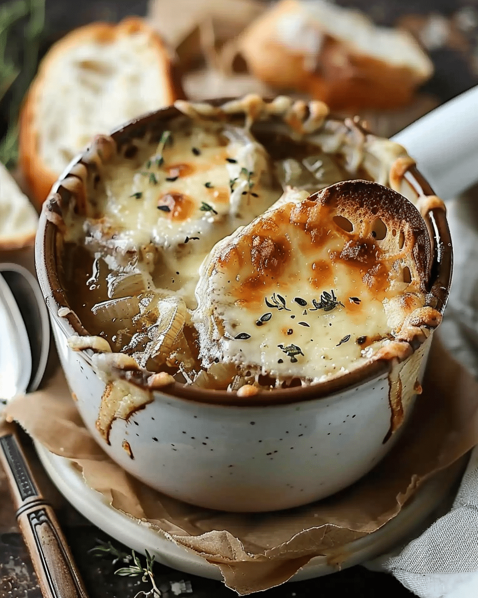 Slow Cooker French Onion Soup