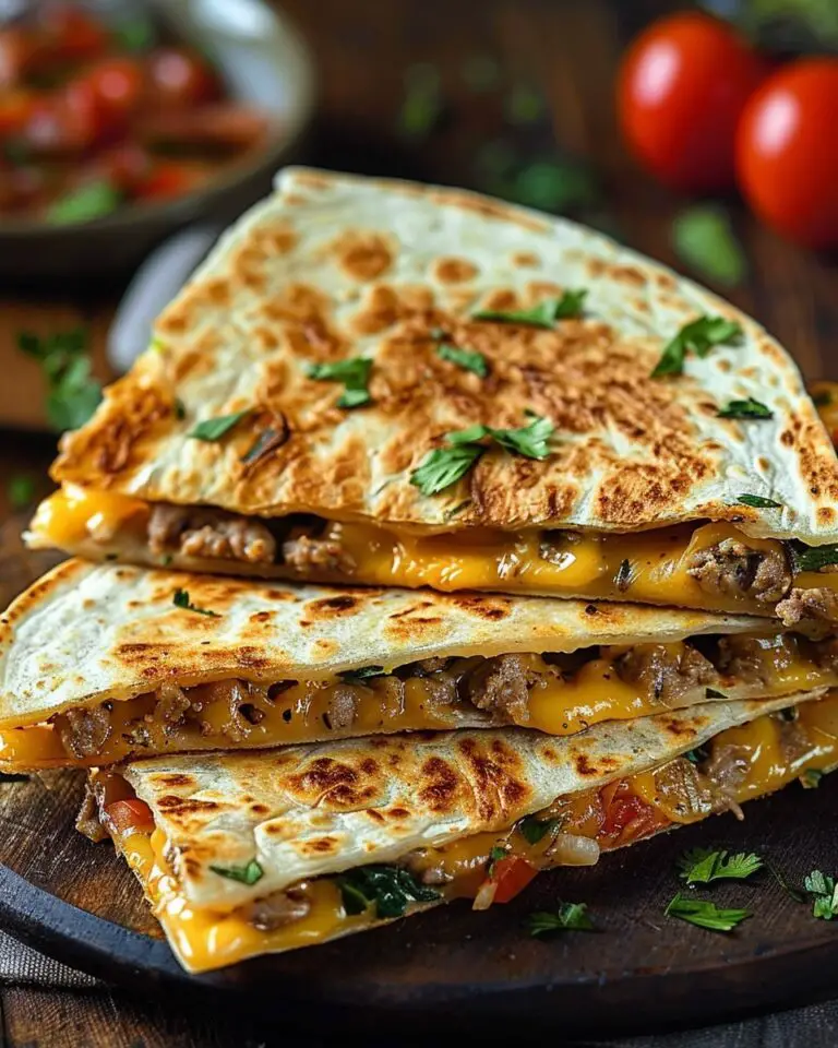 Smashburger Quesadillas Recipe