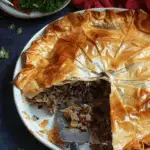 Spiced Meat Phyllo Pie (Tourtière)