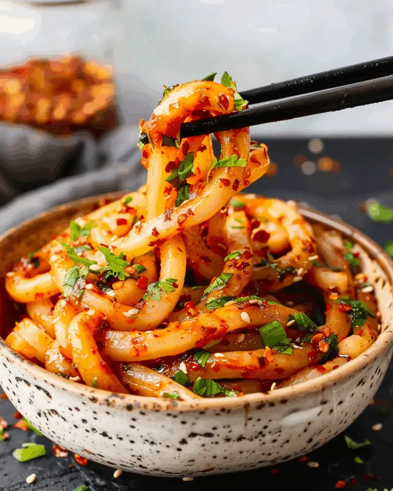 Spicy Potato Noodles Recipe
