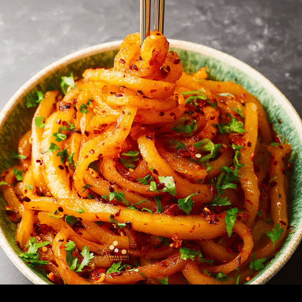 Spicy Potato Noodles