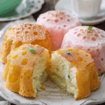 Bánh Bò Hấp (Vietnamese Steamed Rice Cake)