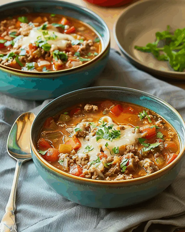 Stuffed Pepper Soup