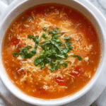Tomato Egg Drop Soup
