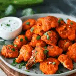 Vegan Cauliflower Buffalo "Wings"