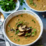 Vegan Mushroom Soup (Instant Pot)