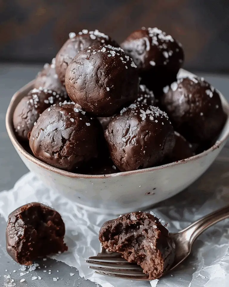Viral Brownie Balls (Easy TikTok Recipe)