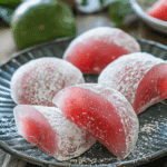 Watermelon Mochi