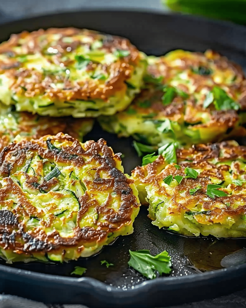 Crispy and Easy Zucchini Fritters Recipe