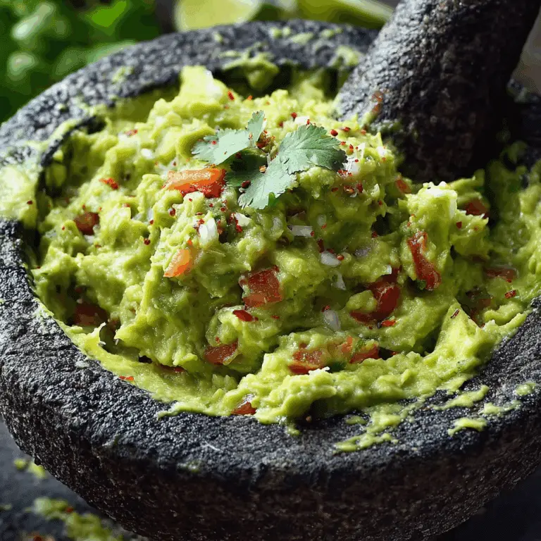 Authentic Guacamole Recipe