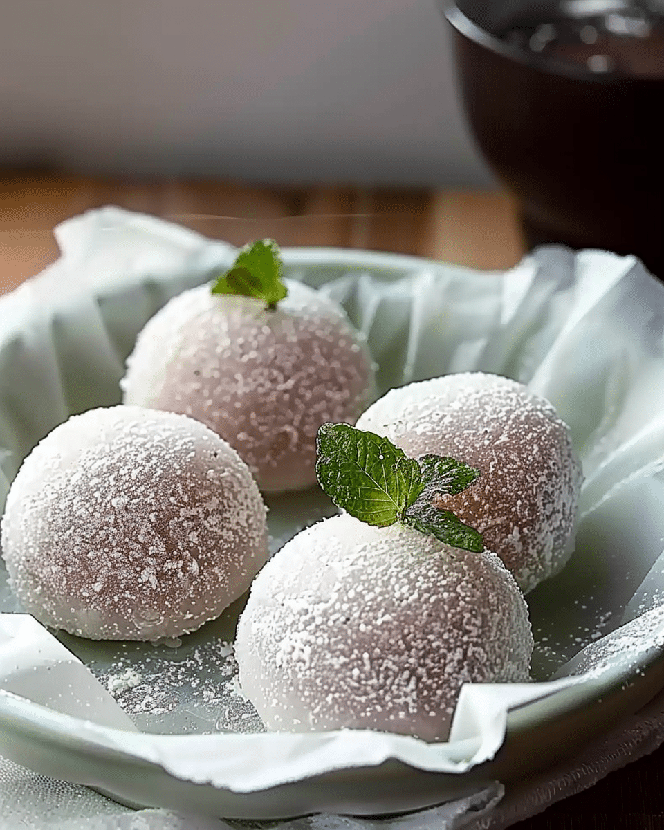 Mochi Cinnamon Apple Blossoms