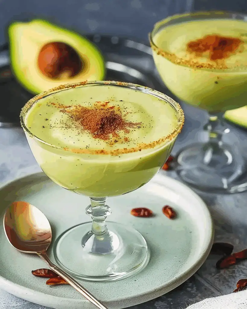 Avocado Barbacoa Mezcal Cocktail