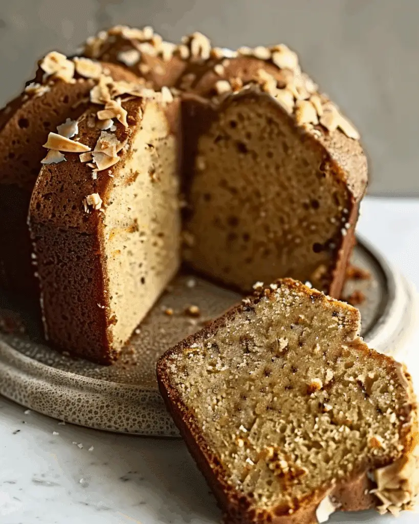 Banana Pound Cake
