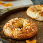 Banana and Apricot Bagels