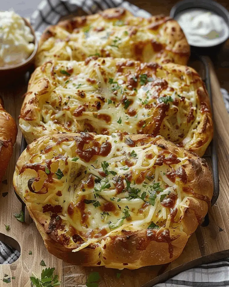 Bread with Cheese and Beef: Flavor-Packed Homemade Buns