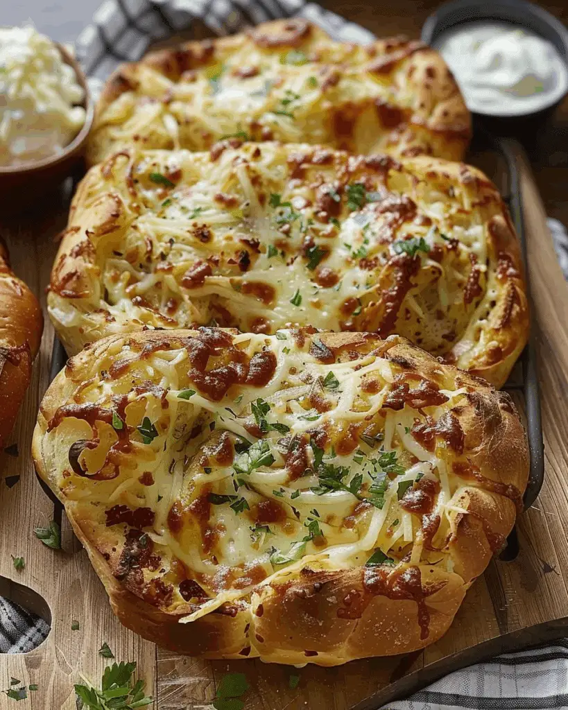 Bread with Cheese and Beef: Flavor-Packed Homemade Buns