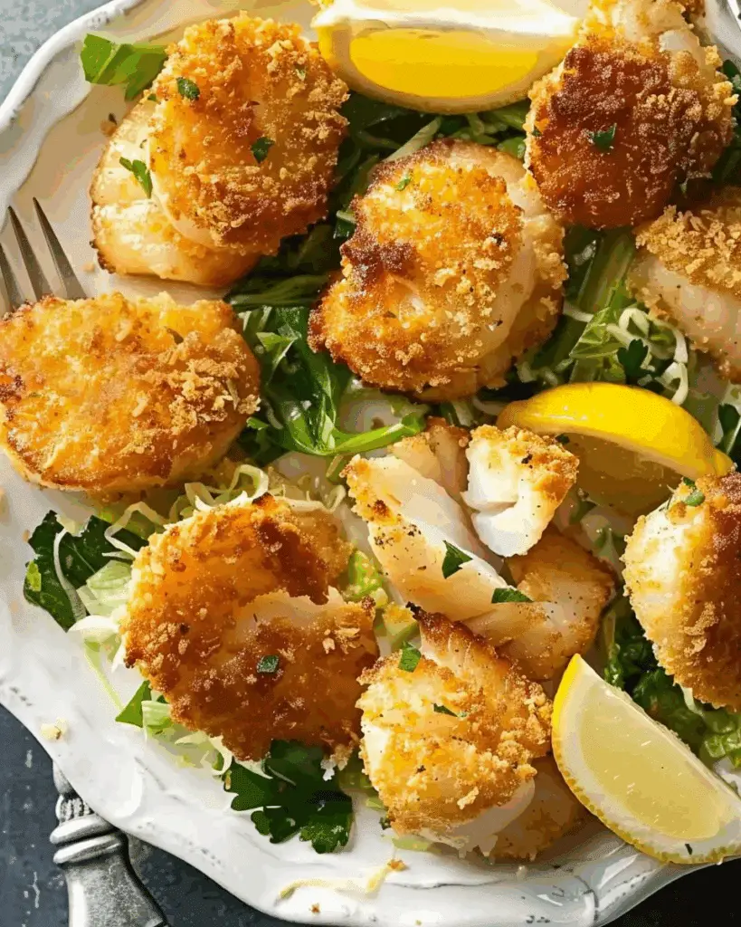 Breaded Sea Scallops Recipe