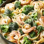 Broccoli Shrimp Alfredo
