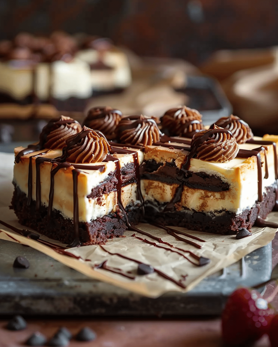 Brownie Cheesecake