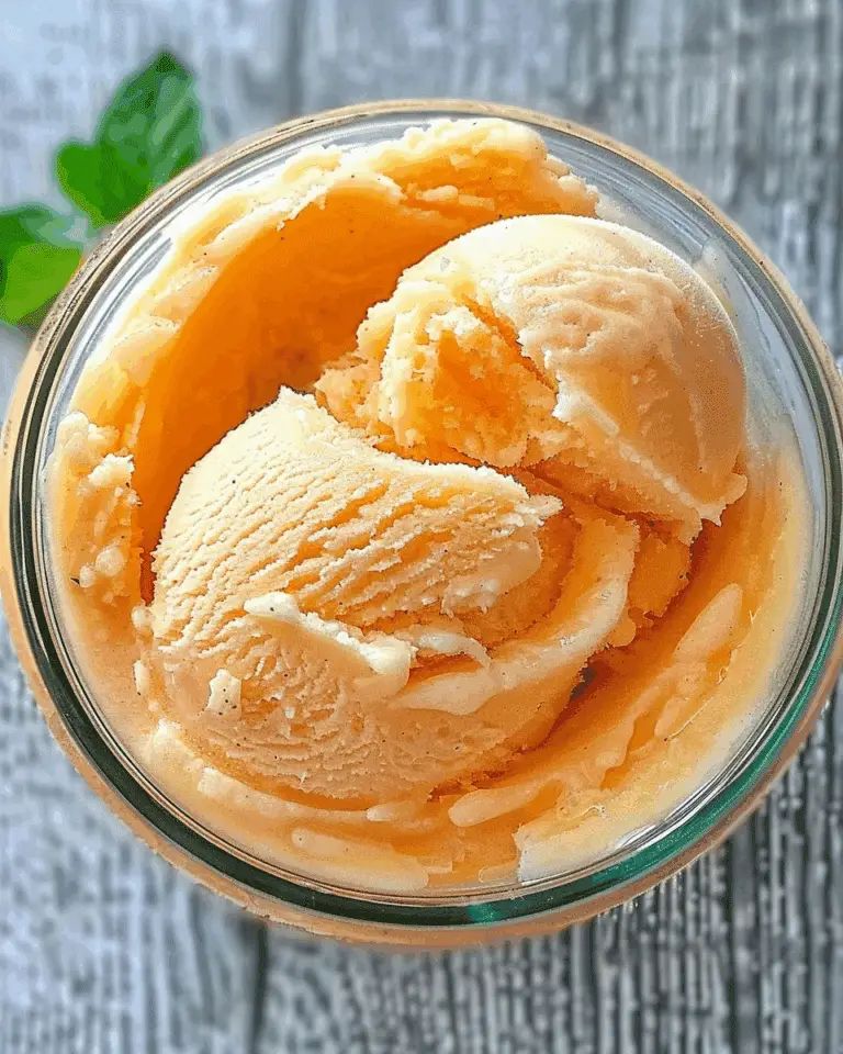 Cantaloupe Sorbet Recipe (Ninja Creami)