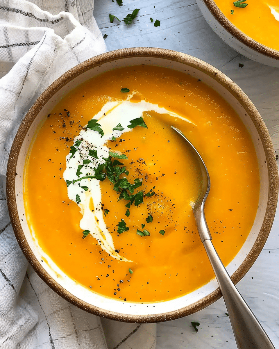 Carrot Ginger Soup Recipe