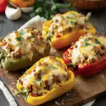 Cheesy Stuffed Banana Peppers Recipe