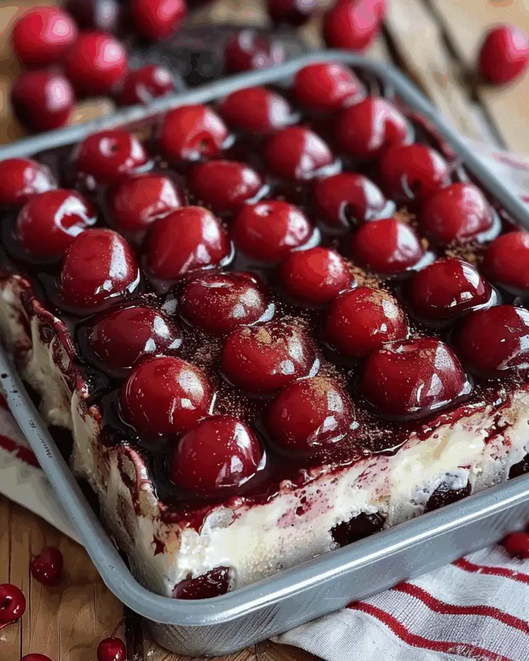 Cherry Tiramisu Recipe
