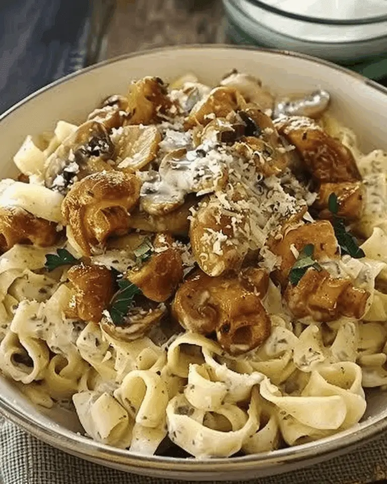 Chicken And Mushroom Pasta