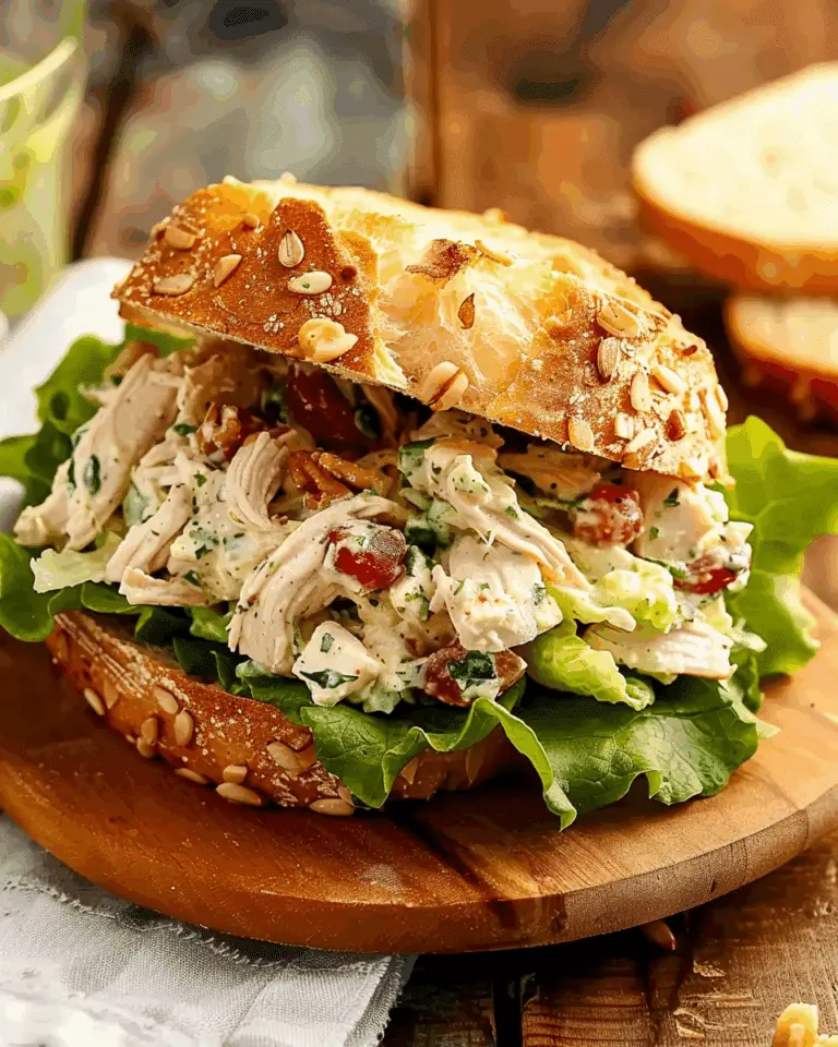 Chicken Salad Sandwiches Recipe