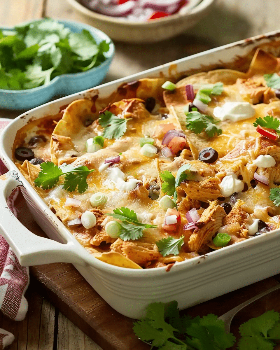 Chicken Tortilla Dump Dinner