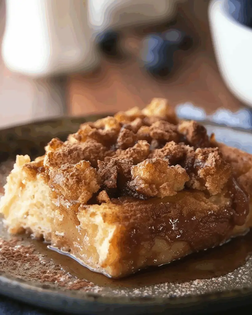 Cinnamon Baked French Toast