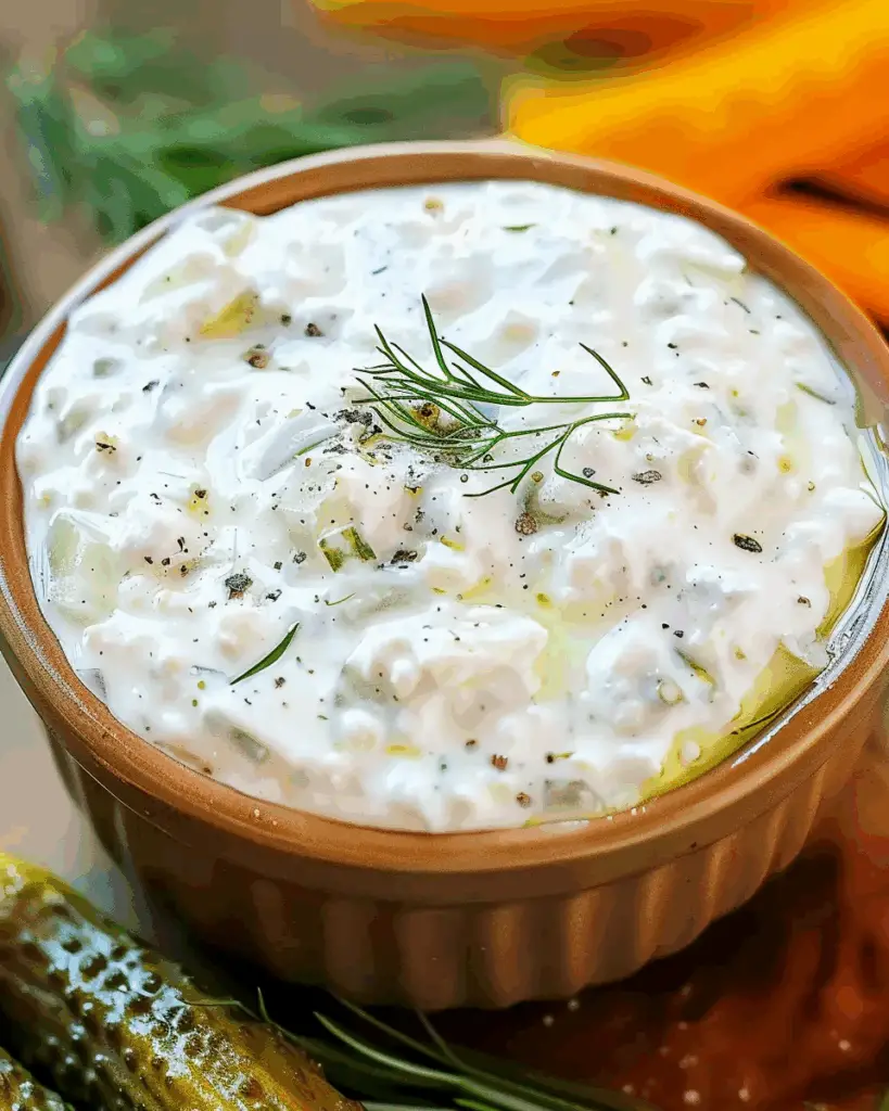 Cottage Cheese Pickle Dip Recipe