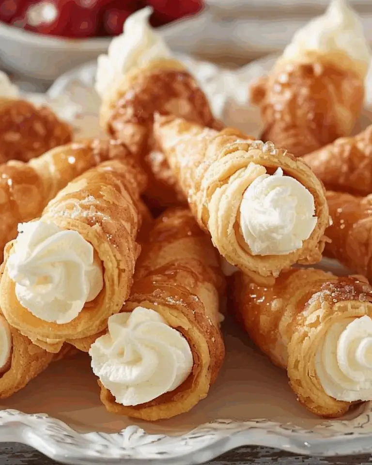Cream Horns: A Deliciously Flaky and Creamy Dessert