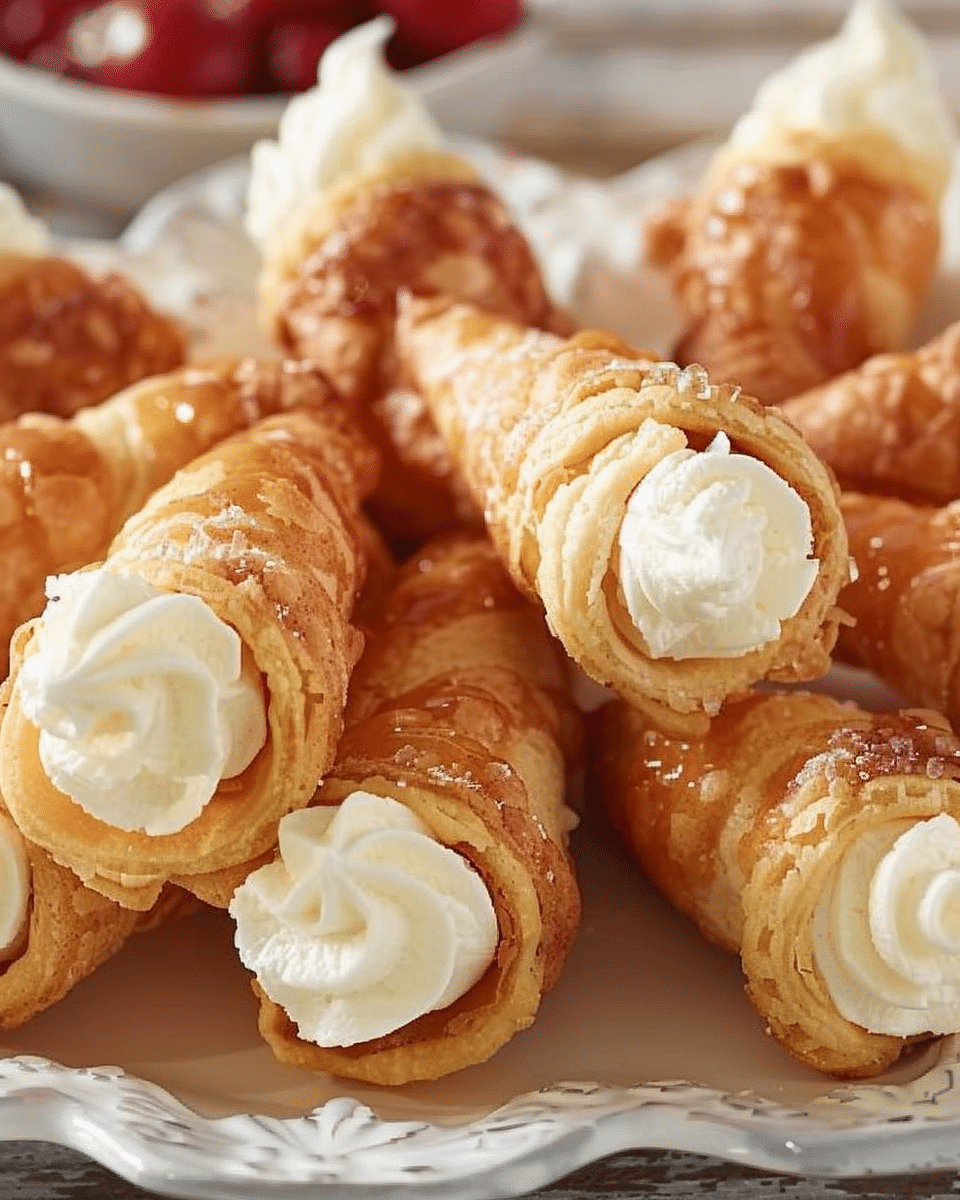 Cream Horns: A Deliciously Flaky and Creamy Dessert