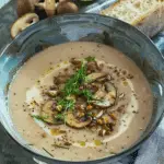 Cream-less Mushroom Soup